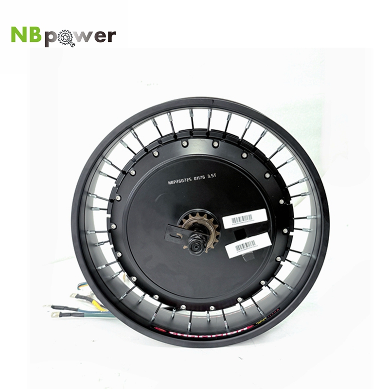 72V 8000W Brushless Hub Motor - NBpower/QS V3 273 40H Motore per
